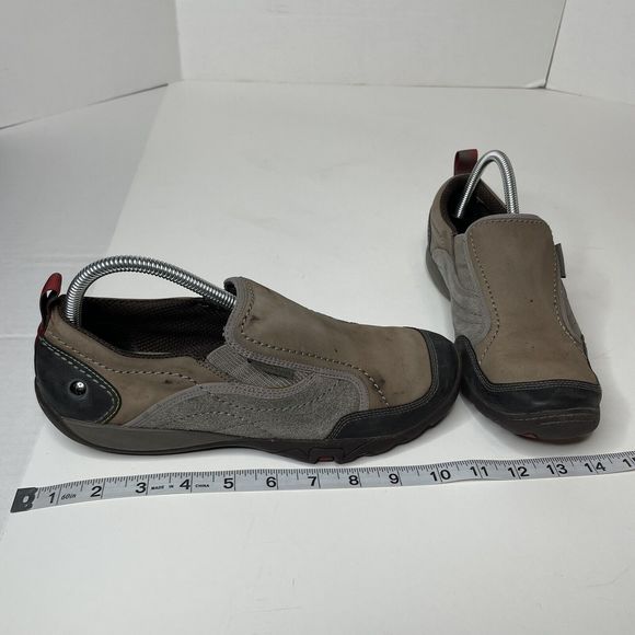 Merrell Womens 9.5 Mimosa Moc Boulder Slip on Loafer Comfort Shoes Brown J55834 - Picture 9 of 10